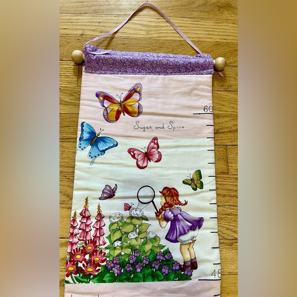 4ft Robert Kaufman Quilted Hanging Growth Chart - Picture 2 of 8